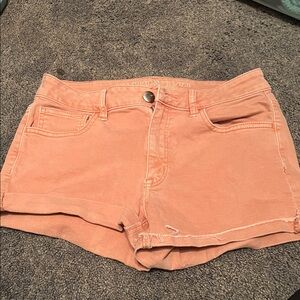 American Eagle Outfitters Peach Jean Shorts